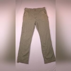 Carhartt Relaxed Fit Cargo Utility Work Pants Green #14806 38x36